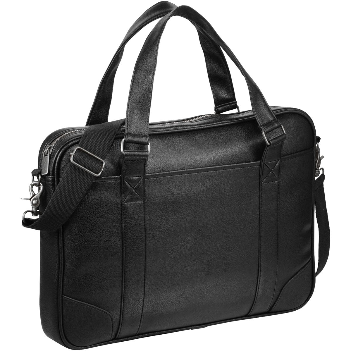 Vinyl laptoptassen 15,6 inch, 5 liter