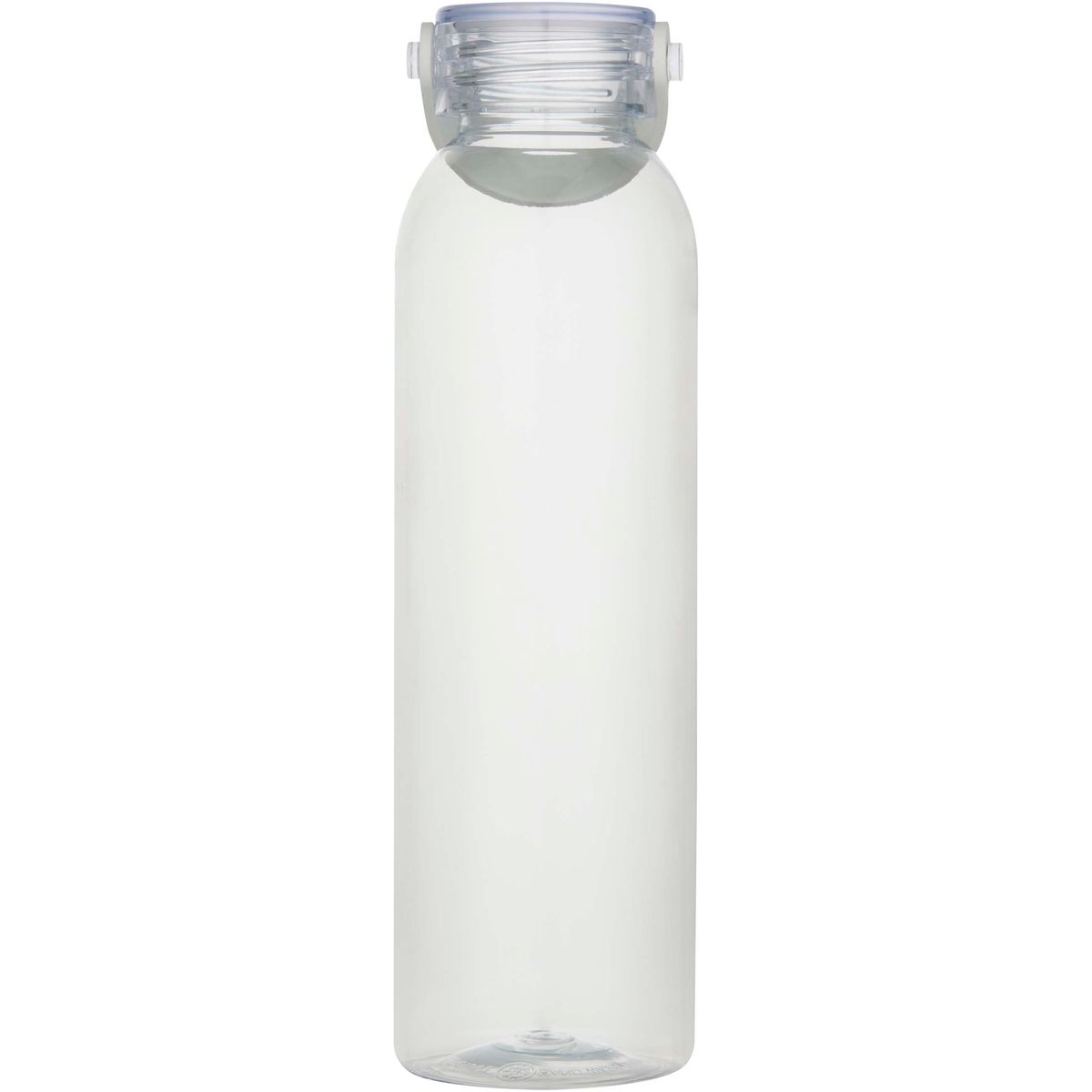 Waterflessen 630 ml van gerecycled kunststof met siliconen handgreep