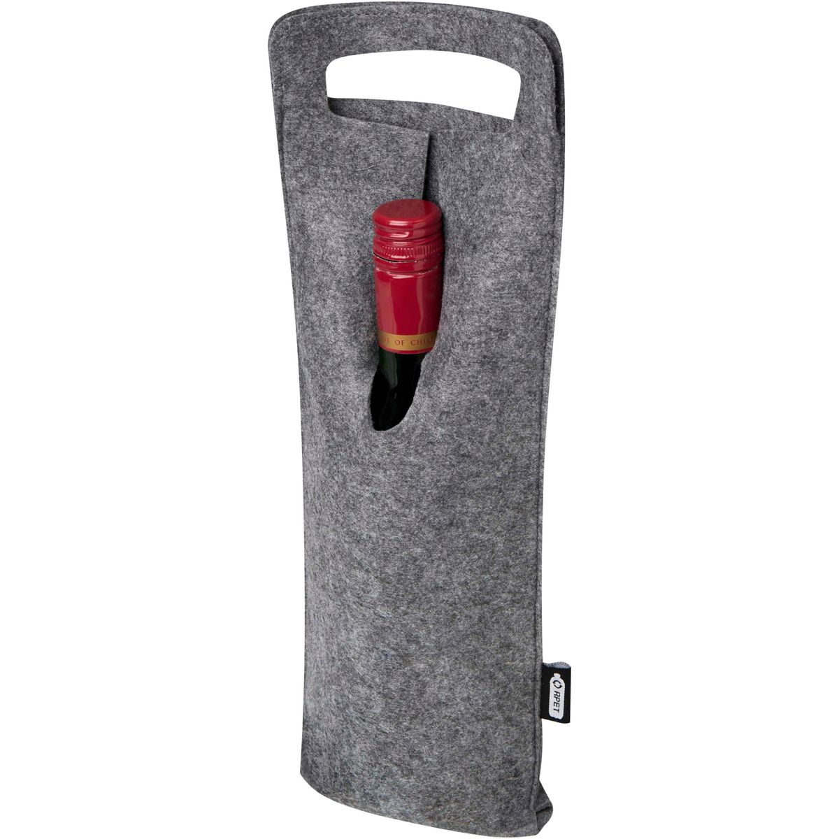 Wijntassen van gerecycled vilt, 75 cl